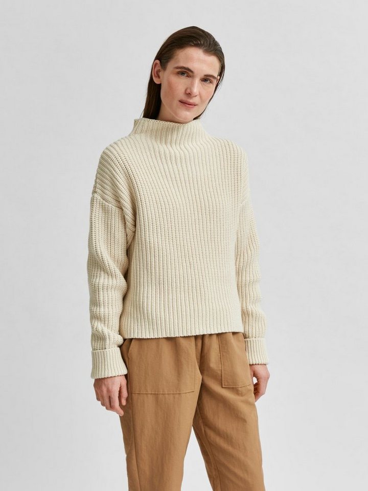 SELECTED FEMME Strickpullover SLFSELMA LS KNIT PULLOVER B NOOS von SELECTED FEMME