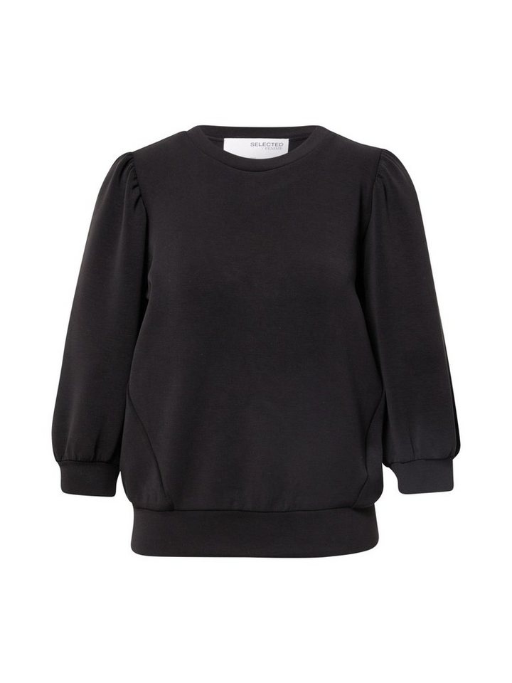 SELECTED FEMME Sweatshirt TENNY (1-tlg) Plain/ohne Details, Drapiert/gerafft, Weiteres Detail von SELECTED FEMME