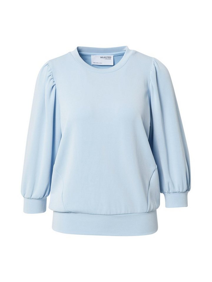 SELECTED FEMME Sweatshirt Tenny (1-tlg) Drapiert/gerafft von SELECTED FEMME