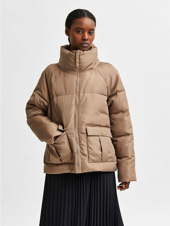 SELECTED FEMME Winterjacke Winter Warm Wattierte Puffer Jacket SLFDASA Hoher Kragen (1-St) SLFDASA PUFFER JACKET B NOOS von SELECTED FEMME