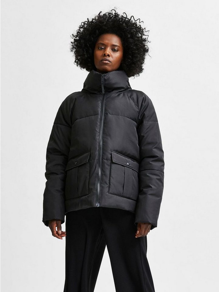 SELECTED FEMME Winterjacke Winter Warm Wattierte Puffer Jacket SLFDASA Hoher Kragen (1-St) SLFDASA PUFFER JACKET B NOOS von SELECTED FEMME