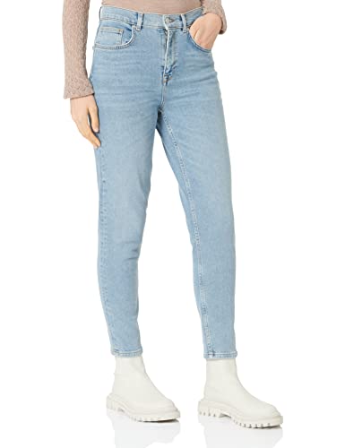 SELECTED FEMME Women's SLFFELINA Frida HW MOM LAIR JEA NOOS Jeanshose, Medium Blue Denim, 27/32 von SELECTED FEMME