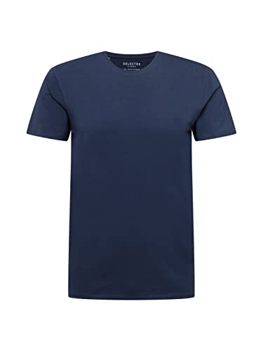 SELECTED HOMME Male T-Shirt 3er-Pack Pima-Baumwoll- von SELECTED FEMME