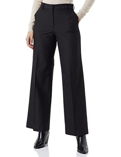 SELECTED FEMME Damen Slfeliana Hw Wide Pant N Noos, Schwarz, 40W / 32L von SELECTED FEMME