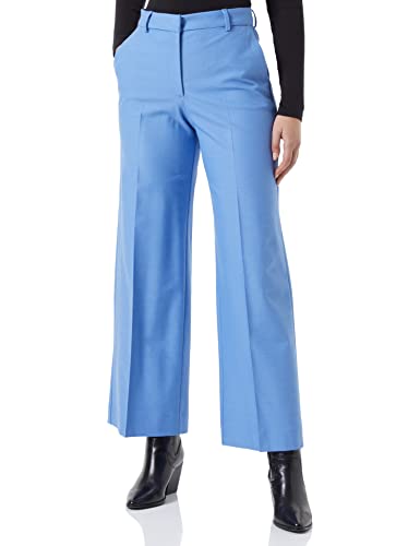 SELECTED FEMME Damen Slfeliana Hw Wide Pant N Noos, Ultramarine/Detail:melange, 36W / 32L von SELECTED FEMME