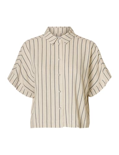 Selected Female Crop-Bluse Streifen Selected Female Crop-Bluse Streifen von SELECTED FEMME