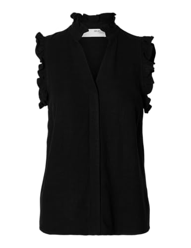 SELECTED FEMME Female Oberteil mit Rüschen Ärmelloses von SELECTED FEMME