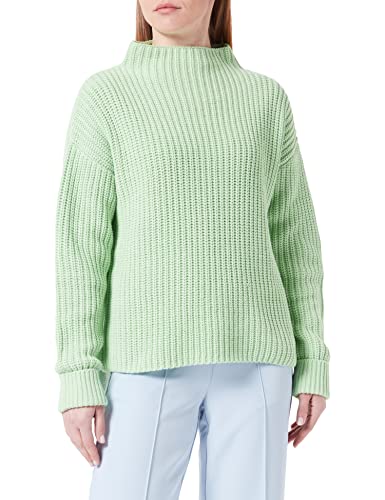 Selected Femme Women's SLFSELMA LS Knit Pullover B NOOS Strickpullover, Pistachio Green, S von SELECTED FEMME