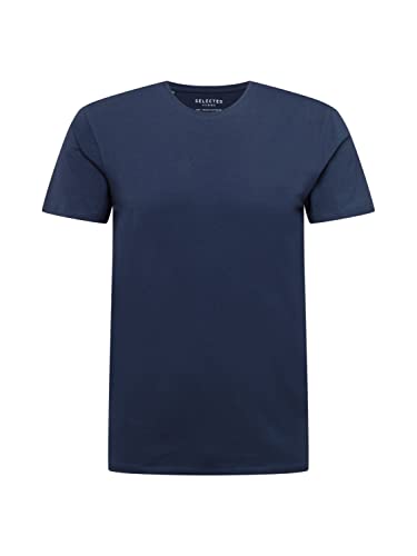 Selected Homme Male T-Shirt 3er-Pack Pima-Baumwoll- von Selected Homme