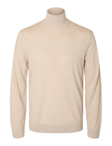 Selected Homme Male Rollkragenpullover 100% Merinowoll von SELECTED FEMME