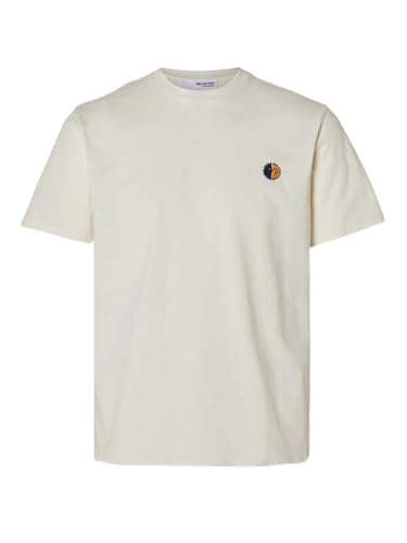 Selected Homme Male T-Shirt Besticktes von Selected Homme
