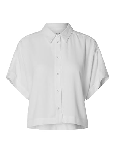 Slfviva Ss Cropped Shirt Noos von SELECTED FEMME