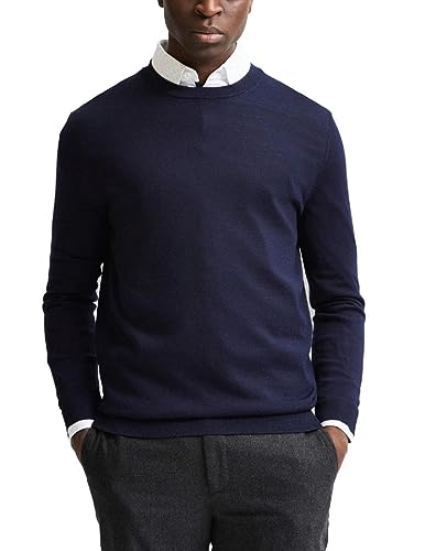 SELECTED HOMME Male Pullover Merinowolle Coolmax® von SELECTED HOMME