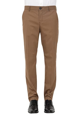 SELECTED HOMME BLACK Men's SLHSLIM-MYLOLOGAN D Camel TRS B NOOS Hose, 50 von SELECTED HOMME BLACK