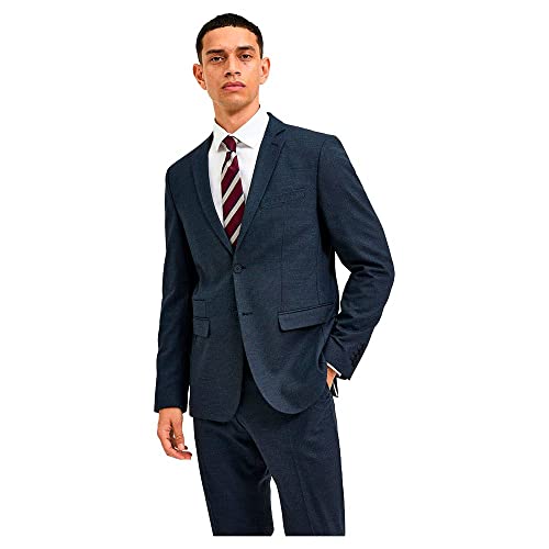 SELECTED HOMME BLACK Men's SLHSLIM-TIMELOGAN Blue STRUC BLZ B NOOS Sakko, Sky Captain/Detail:Structure, 94 von SELECTED HOMME BLACK