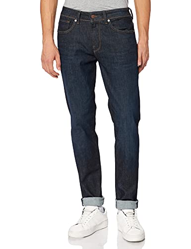 SELECTED HOMME BLUE Herren SLHSLIM-Leon 6291 D.B SUPERST JNS U NOOS Jeans, Dark Blue Denim, 33/32 von SELECTED HOMME