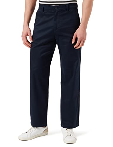 SELECTED HOMME WHITE Herren SLHLOOSE-Salford 220 Flex Pants W NOOS Hose, Dark Sapphire, 38/34 von SELECTED HOMME