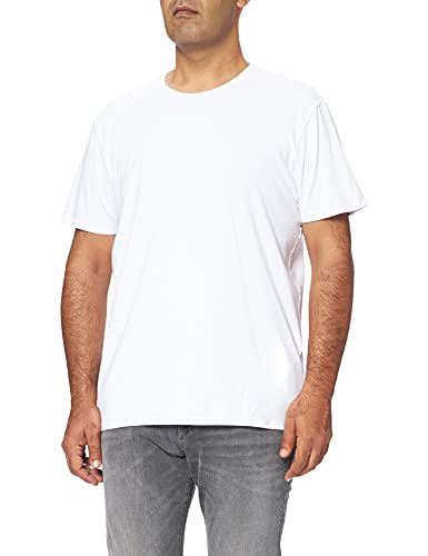 SELECTED HOMME Herren 16073457 T Shirt, Bright White, XXL EU von SELECTED HOMME