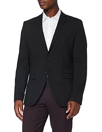 SELECTED HOMME Herren Shdnewone-mylologan1 Black Blazer Noos Anzugjacke, Schwarz, 46 EU von SELECTED HOMME