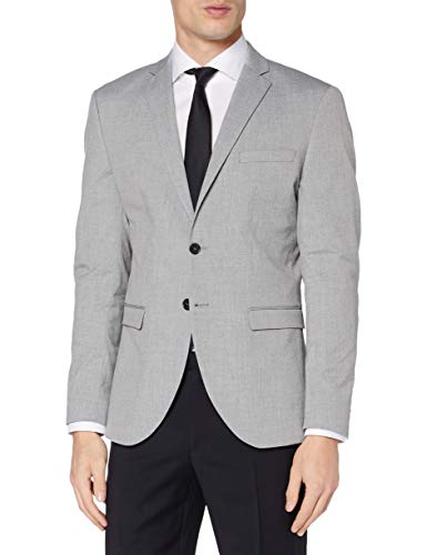 SELECTED HOMME Herren Shdnewone-mylologan1 lys grå slør Noos Anzugjacke, Light Grey Melange, 52 EU von SELECTED HOMME