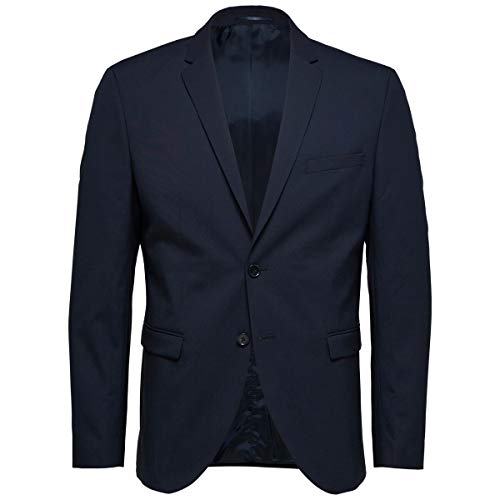 SELECTED HOMME Herren Shdnewone-mylologan1 Navy Blazer Noos Anzugjacke, Navy Blazer, 46 EU von SELECTED HOMME