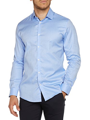 SELECTED HOMME Herren Shdonenew-mark Shirt Ls Noos Businesshemd, Light Blue, S EU von SELECTED HOMME