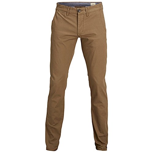 SELECTED HOMME Herren One Luca Chino Pants NOOS H Hose, Braun (Dark Camel), 34W / 34L von SELECTED HOMME