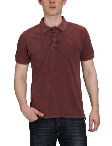 SELECTED HOMME Herren Poloshirt Regular Fit 16025996 Soho ss polo Oxblood red, Gr. 50 (M), Rot (Oxblood red) von SELECTED HOMME