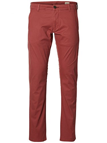 SELECTED HOMME Herren SHHTHREEPARIS ST Pants NOOS Hose, Rot (Apple Butter), W32/L30 (Herstellergröße: 32) von SELECTED HOMME