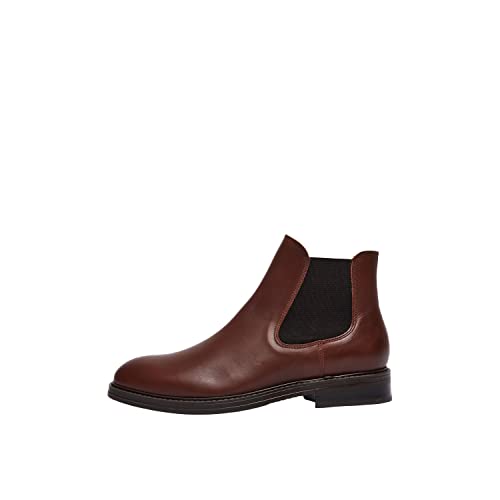 SELECTED HOMME Herren SLHBLAKE Leather Chelsea Boot B NOOS Stiefel, Demitasse, 40 EU SELECTED HOMME Herren SLHBLAKE Leather Chelsea Boot B NOOS Stiefel, Demitasse, 40 EU von SELECTED HOMME