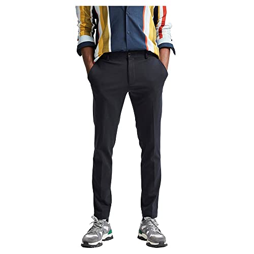 SELECTED HOMME Herren SLHSLIM-JIM FLEX TRS G NOOS Anzughose, Navy Blazer, 46 von SELECTED HOMME