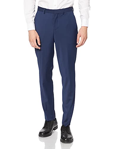 SELECTED HOMME Herren SLHSLIM-MYLOBILL TRS B NOOS Anzughose, Blau (Blue Depths Blue Depths), W28(Herstellergröße: 42) von SELECTED HOMME