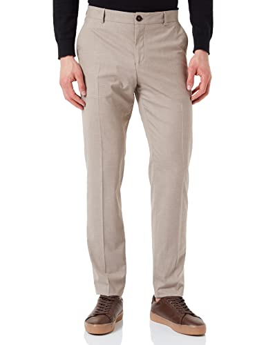 Selected Homme Herren SLHSLIM-NICKLOGAN Sand STRUC TRS B NOOS Hose, 90 von SELECTED HOMME