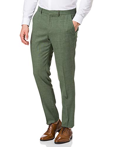 SELECTED HOMME Herren Slhslim-oasis Light Green Trs B Noos Anzughose, Shadow, 46 EU von SELECTED HOMME