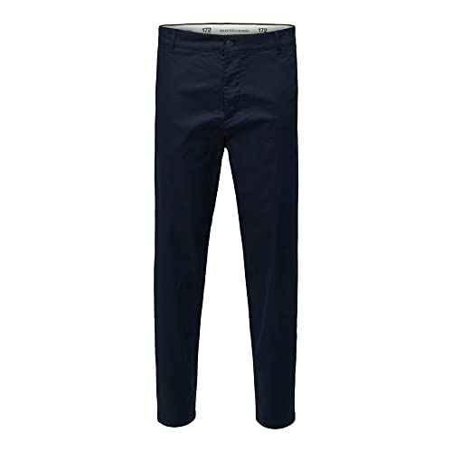 SELECTED HOMME Herren SLHSLIMTAPE-REPTON 172 Flex Pants W NOOS Hose, Dark Sapphire, 34 W/30 L von SELECTED HOMME