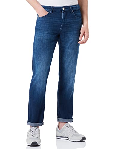 SELECTED HOMME Herren SLHSTRAIGHT-Scott 22602MB SUP JNS W NOOS Jeans, Medium Blue Denim, 30/32 von SELECTED HOMME