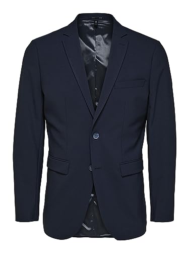 SELECTED HOMME Herren Slhslim-elon Blz Flex B Noos, Navy Blazer, 42 von SELETED HOMME