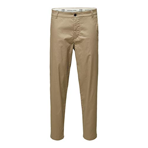 SELECTED HOMME Herren SLHSLIMTAPE-REPTON 172 Flex Pants W NOOS Hose, Chinchilla, 34 W/30 L von SELECTED HOMME