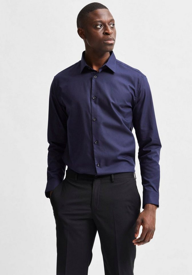 Selected Businesshemd SLHSLIMETHAN SHIRT von Selected