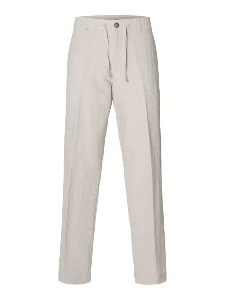 SELECTED HOMME Leinenhose SLH196-STRAIGHT LEROY LINEN BLD PNT von SELECTED HOMME
