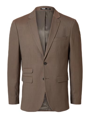 SELECTED HOMME Male Blazer Gewebter Wollgemisch von SELECTED HOMME