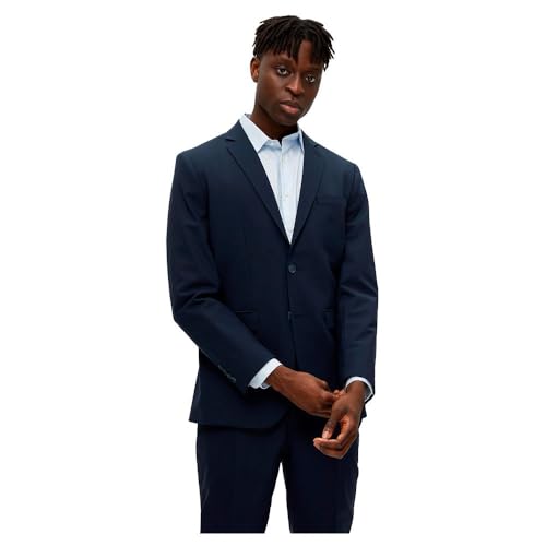 SELECTED HOMME Herren Slhslim-elon Blz Flex B Noos, Navy Blazer, 106 von SELETED HOMME