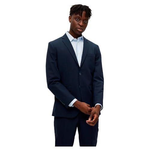 SELECTED HOMME Herren Slhslim-elon Blz Flex B Noos, Navy Blazer, 48 von SELETED HOMME