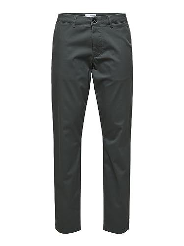SELETED HOMME Men's SLHSLIM-New Miles 175 Flex Pants W N Chino, Dark Shadow, 32/32 SELETED HOMME Men's SLHSLIM-New Miles 175 Flex Pants W N Chino, Dark Shadow, 32/32 von SELETED HOMME