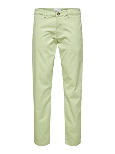 SELETED HOMME Men's SLHSLIM-New Miles 175 Flex Pants W N Chino, Lint, 32/32 von SELETED HOMME