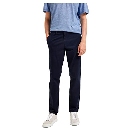 SELECTED HOMME Herren Slhslim-new Miles 175 Flex Pants W Chino, Dark Sapphire, 31W / 34L EU von SELETED HOMME