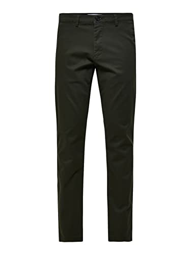 SELETED HOMME Herren SLH175-SLIM New Miles Flex Pant NOOS Hose, Forest Night, 32W x 34L von SELECTED HOMME