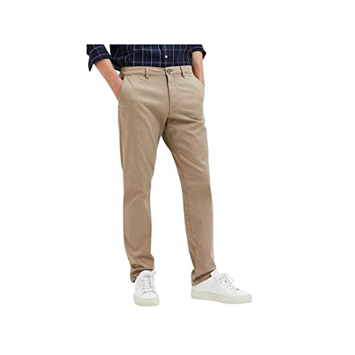 SELETED HOMME Men's SLHSLIM-New Miles 175 Flex Pants W N Chino, Greige, 30/32 von SELECTED FEMME