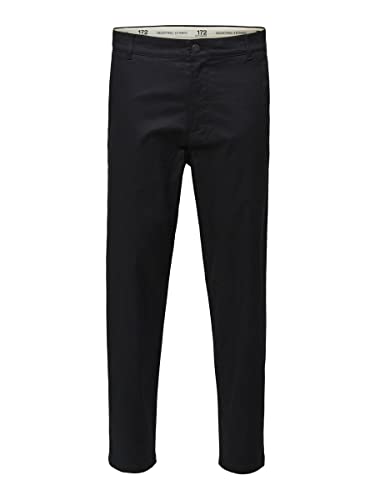 SELECTED HOMME Herren Slhslimtape-repton 172 Flex Pants W Noos Chino, Schwarz, 31 EU von SELECTED HOMME