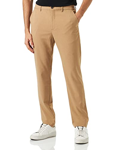 SELETED HOMME Herren Slhslim-dave 175 Struc Trs Flex B Noos Anzughose, Brownie/Detail:structure, 32W / 32L EU von SELETED HOMME